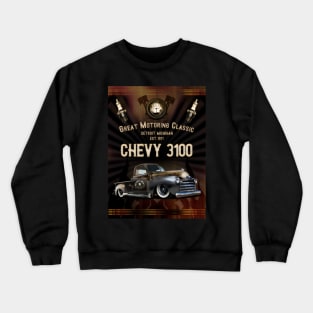 Chevy 3100 Classic Truck Crewneck Sweatshirt